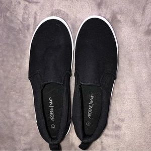 Ardene black sneakers/ canvas/ skate shoes
